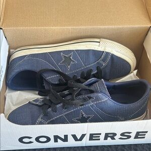 Converse Kids' Dark Blue Star Sneakers